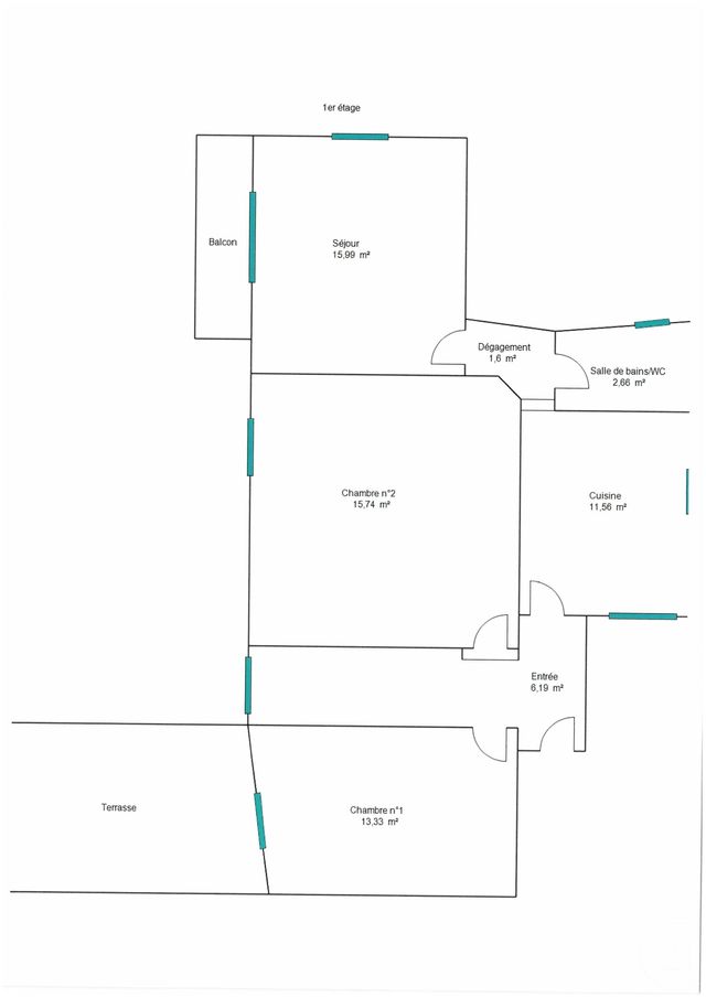 Maison à vendre - 3 pièces - 101,57 m2 - Nice - 06 - PROVENCE-ALPES-COTE-D-AZUR