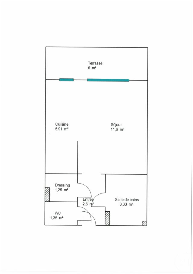 Appartement F1 à vendre - 1 pièce - 26,04 m2 - Nice - 06 - PROVENCE-ALPES-COTE-D-AZUR