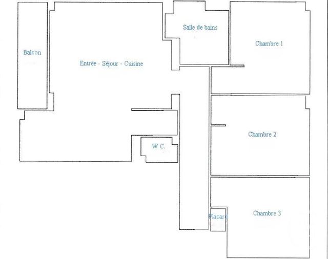 Appartement F4 &agrave; vendre - 4 pi&egrave;ces - 61,73 m2 - Nice - 06 - PROVENCE-ALPES-COTE-D-AZUR